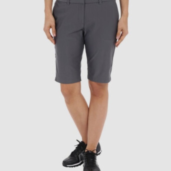 Nike Pants - Nike Dri-FIT Victory Golf Shorts - Women's Gray Performance Athletic Shorts